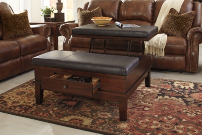 Gately Coffee Table With Lift Top Ashley Furniture Homestore