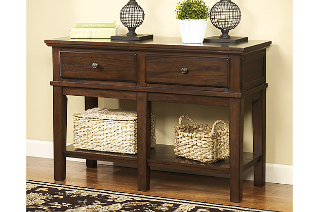 Y Sofa Console Table Ashley, Ashley Furniture Sofa Table With Drawers