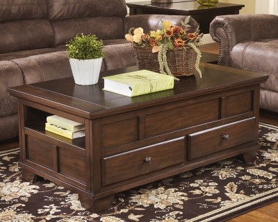 Gately Coffee Table With Lift Top Ashley Furniture HomeStore