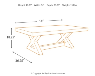 Wesling Coffee Table, , large