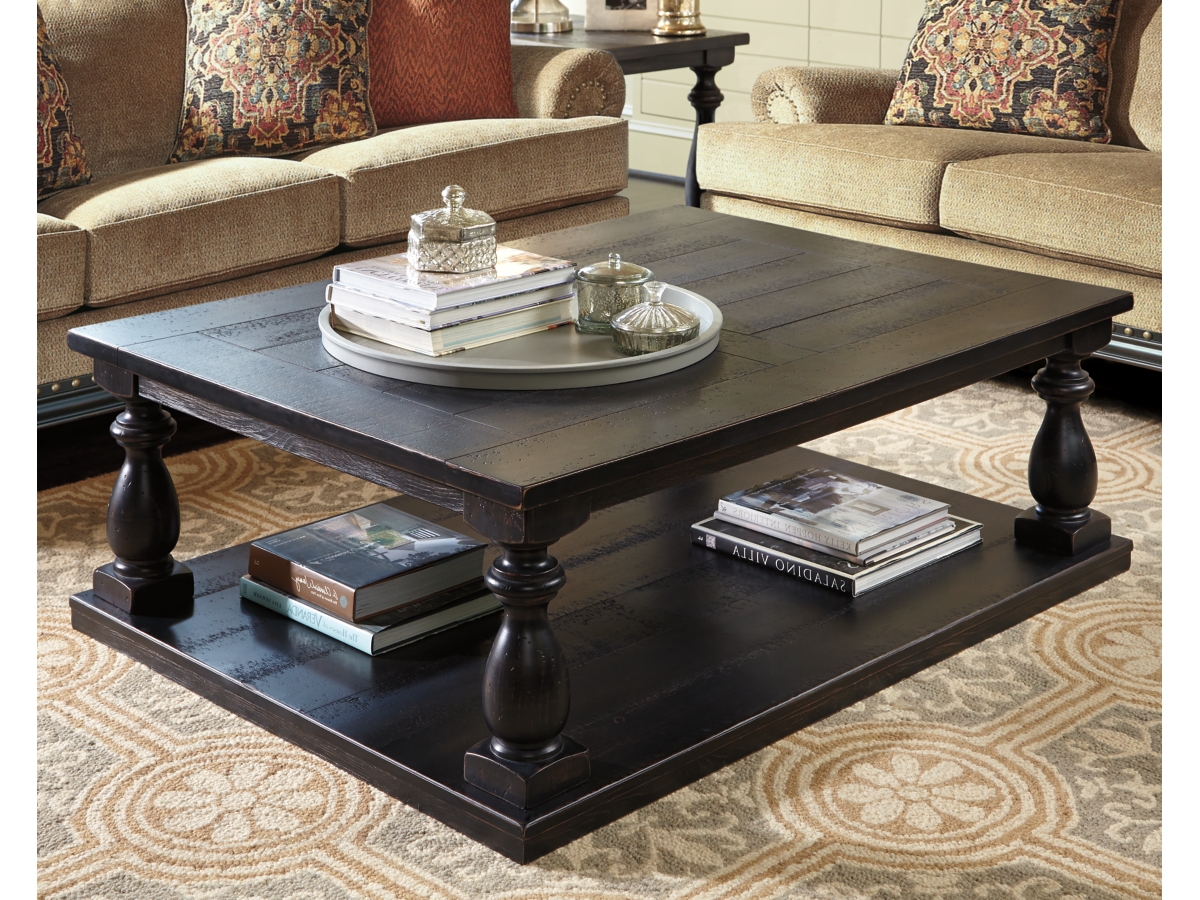 Ashley black coffee deals table