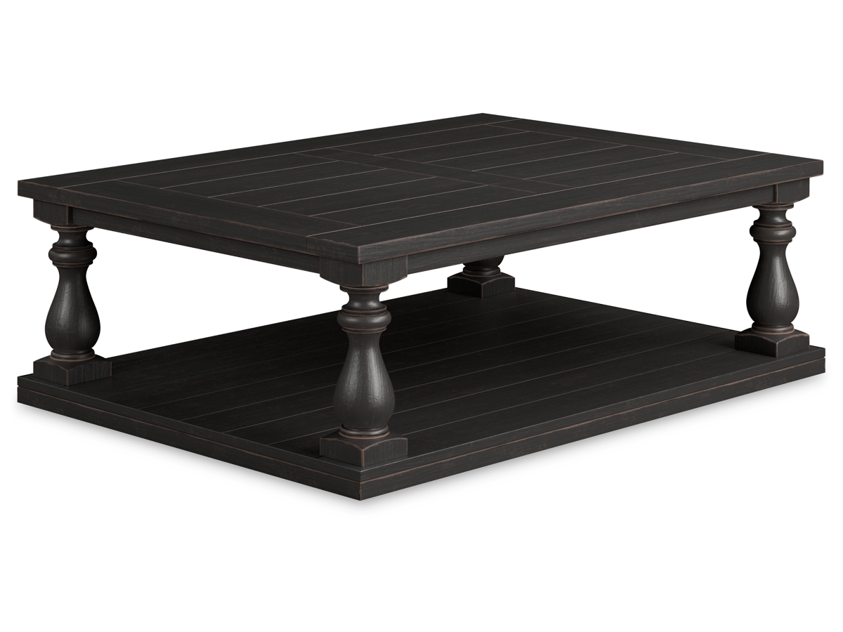 Ashley furniture square on sale coffee table