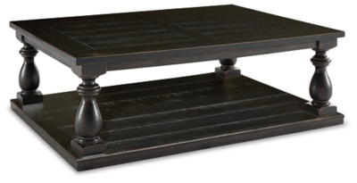 black coffee table