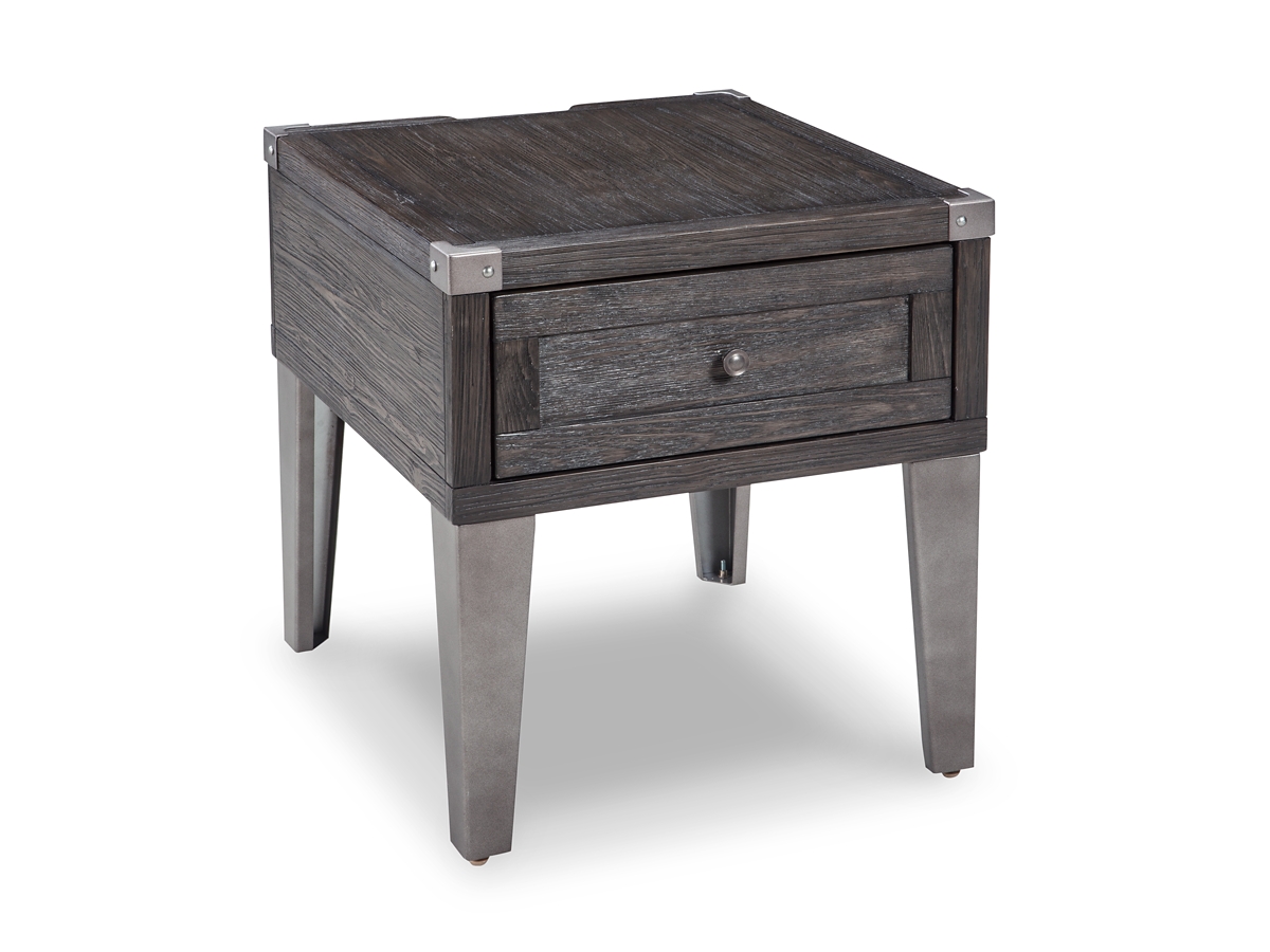 Todoe End Table - Dark Gray Todoe End Table - Dark Gray
