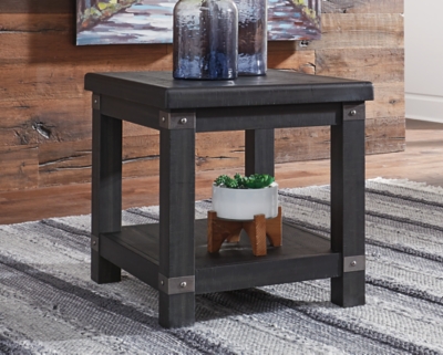 Delmar End Table with USB Ports & Outlets | Ashley