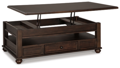 Barilanni Coffee Table With Lift Top Ashley Furniture Homestore