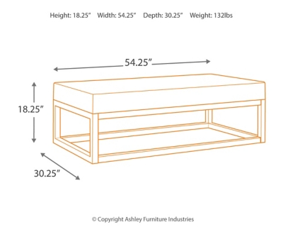 Prinico Coffee Table Ashley Furniture Homestore