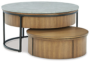 Fridley Nesting Coffee Table (Set of 2), , large