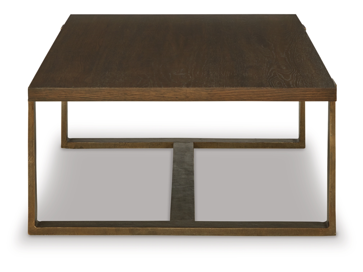 Balintmore Coffee Table - Brown/Gold Finish Balintmore Coffee Table - Brown/Gold Finish