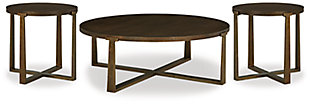 Balintmore Coffee Table with 2 End Tables, , large