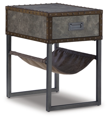 Derrylin Chairside End Table, , large