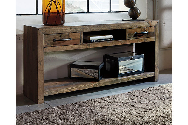 Sommerford Sofa/Console Table | Ashley Furniture HomeStore