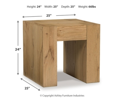 Bracken End Table, , large