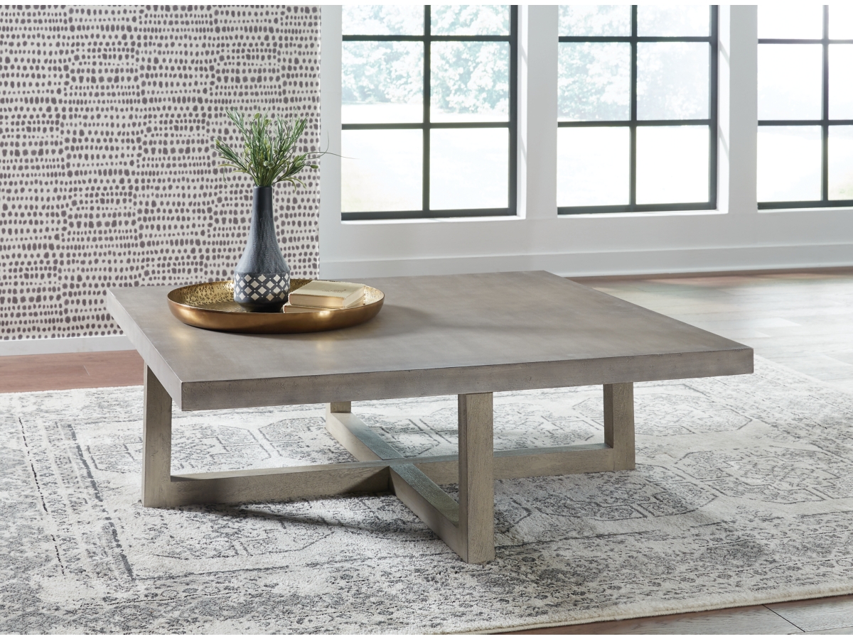 センターテーブル・ローテーブル ACME Furniture TROY COFFEE TABLE Amber Square Coffee Table – LifestyleGarden US