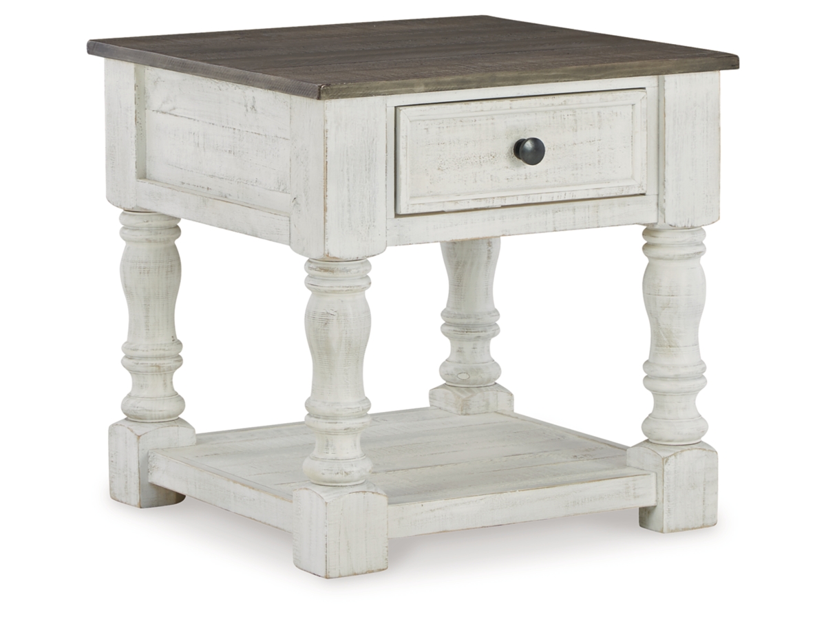 Ashley white end tables discount