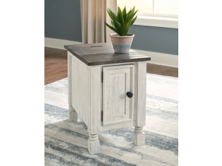 Havalance Chairside End Table with USB Charging