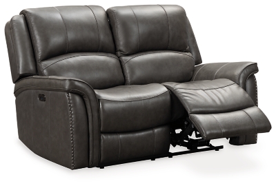 Gaspar Power Reclining Loveseat, , rollover