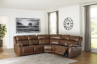 Trambley 5-Piece Power Reclining Sectional, , rollover