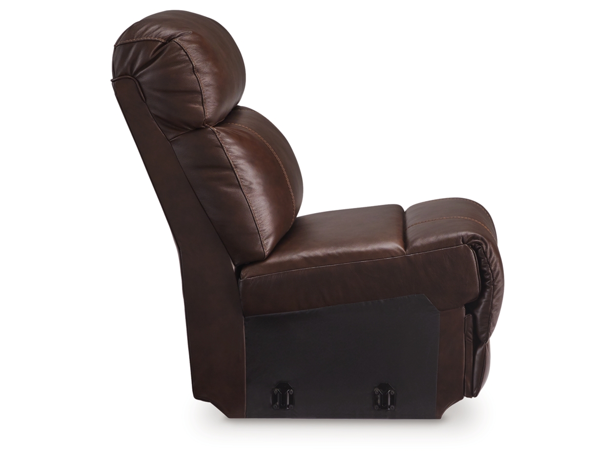 VonKurt 7-Piece Power Leather Reclining Modular Sectional