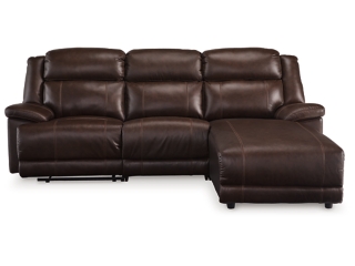 VonKurt Power Leather Reclining Modular Sofa | Ashley
