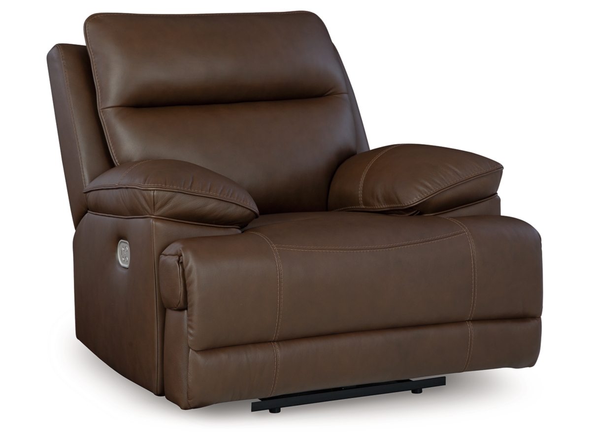 VonRyan Dual Power Leather Recliner | Ashley