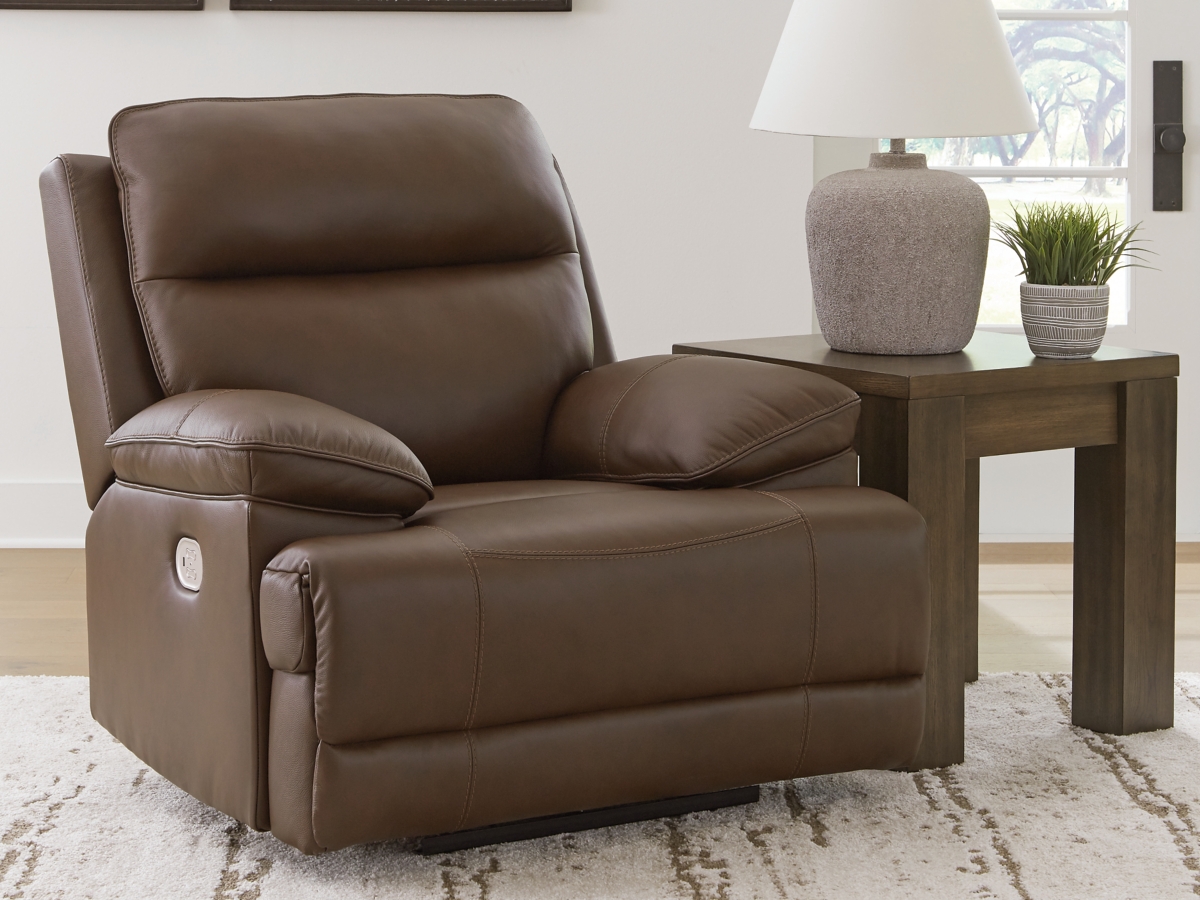 あしゅりー VonRyan Dual Power Leather Recliner | Ashley