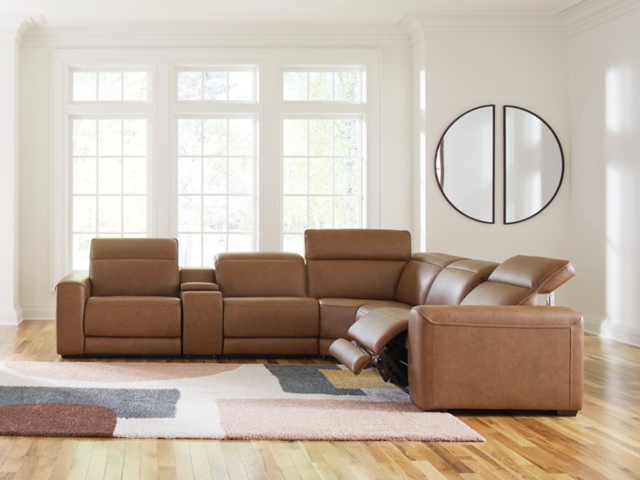 Rally-Up 6-Piece Power Reclining Sectional with Console - image 2
