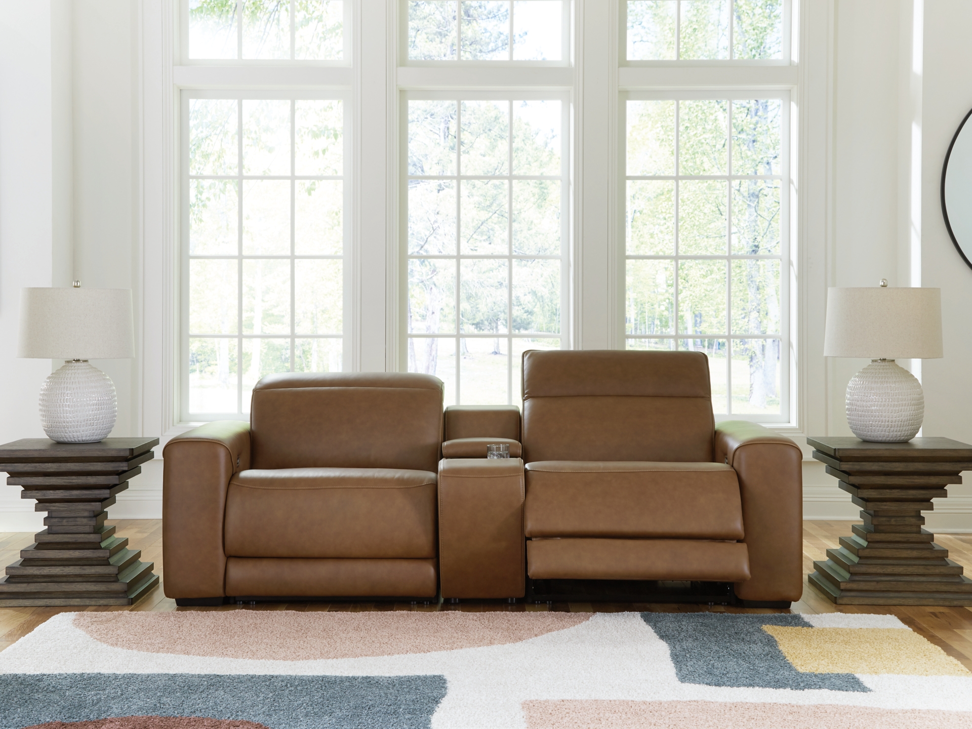 Image 2 of Rally-Up 3-Piece Power Reclining Sectional Sofa and loveseat 