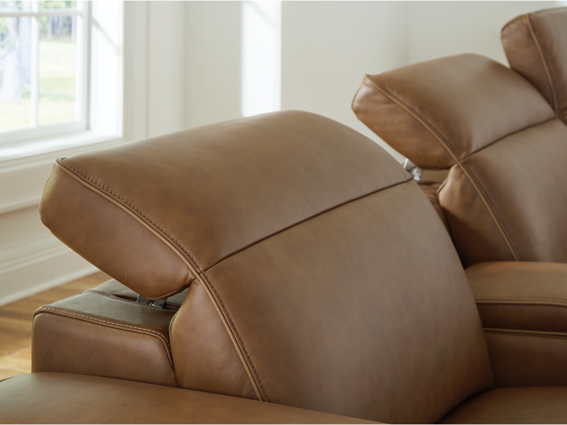 Image 1 of Rally-Up 6-Piece Power Reclining Sectional with Console