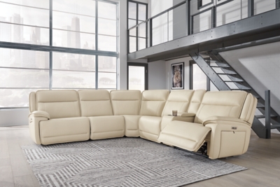 Double Deal 6-Piece Power Reclining Sectional, , rollover