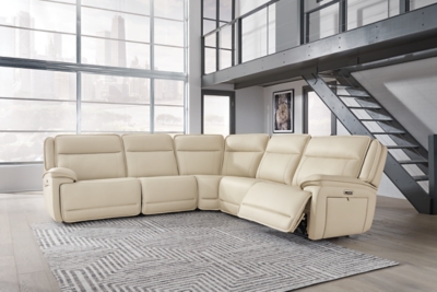 Double Deal 5-Piece Power Reclining Sectional, , rollover