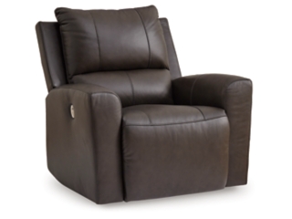 アシュリーページ Leesworth Dual Power Leather Reclining Sofa | Ashley