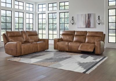 Game Plan Power Sofa, Loveseat and Recliner