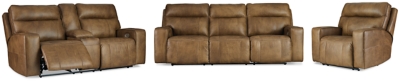 Game Plan Power Sofa, Loveseat and Recliner