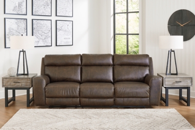 Ashley furniture recliner deals sofa