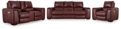 APG-U25501-3P Alessandro Dual Power Leather Reclining Sofa, Love sku APG-U25501-3P