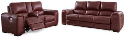 Alessandro Sofa and Loveseat, Garnet, large