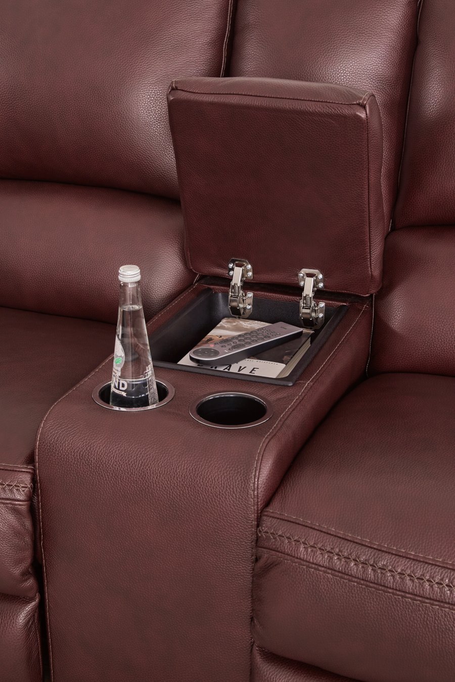 Alessandro Power Reclining Loveseat with Console - image 9