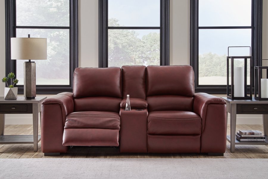 Alessandro Power Reclining Loveseat with Console - image 8
