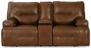 Francesca Power Reclining Loveseat with Console, , large