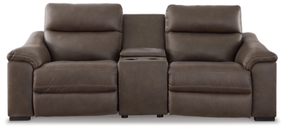 Salvatore 3-Piece Power Reclining Sectional Loveseat with Console, , large