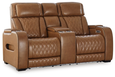 Boyington Power Reclining Loveseat with Console