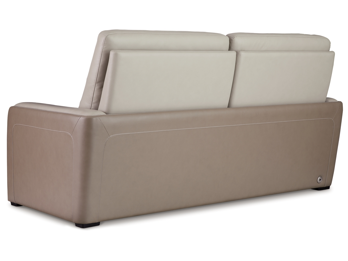 Battleville Dual Power Leather Reclining Sofa