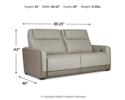 Battleville Power Reclining Sofa, , large