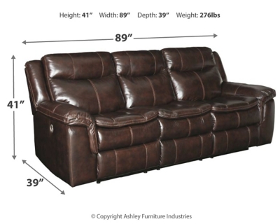 Lockesburg power 2025 reclining sofa