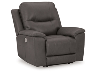 Leesworth Power Leather Recliner | Ashley
