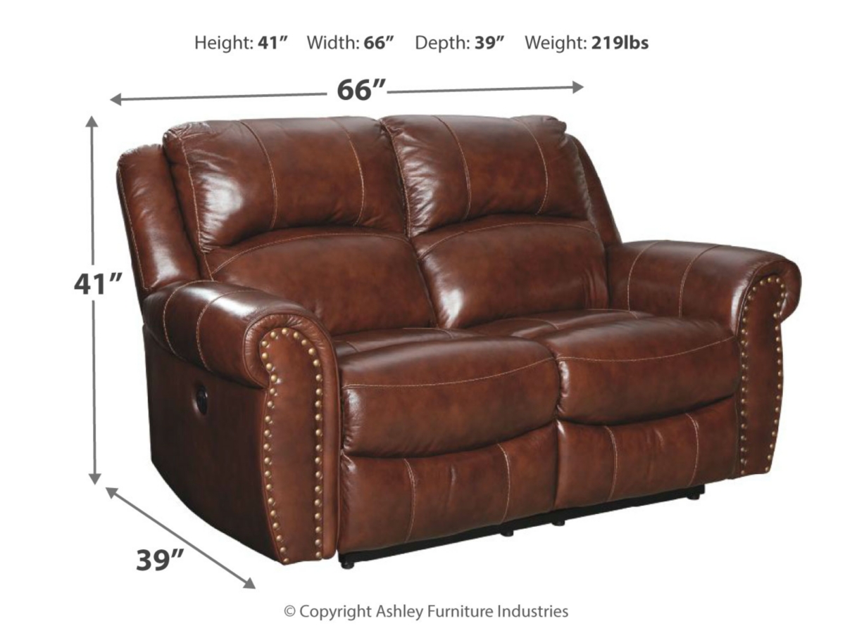 Ashley bingen harness reclining loveseat discount