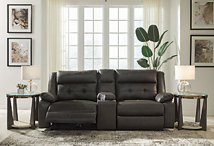 Mackie Pike 3-Piece Power Reclining Sectional Loveseat with Console, , rollover