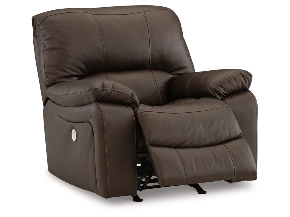Leesworth Power Leather Recliner | Ashley
