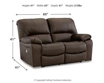 Leesworth Power Reclining Loveseat, , large